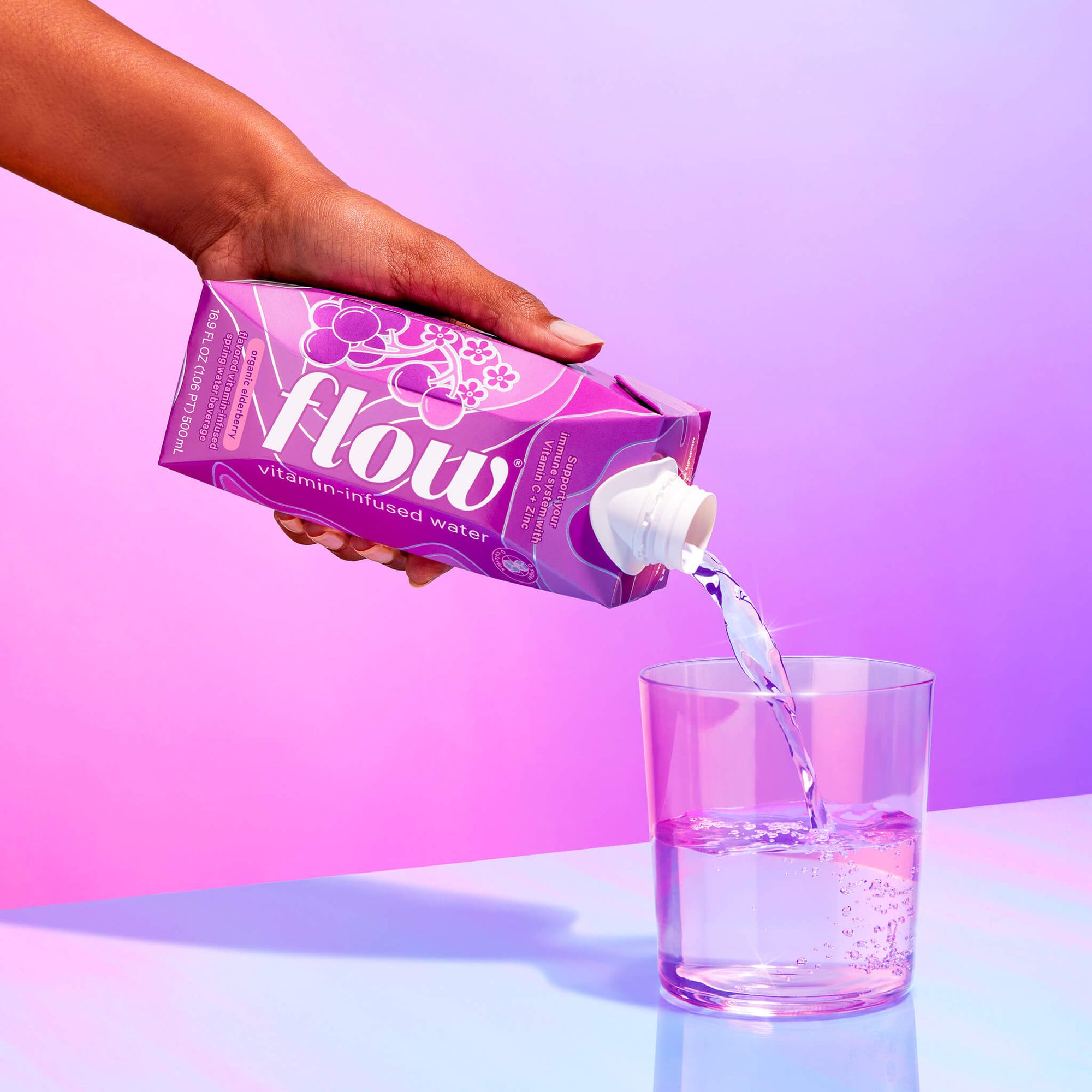 12 Pack of 500ml - Vitamin Infused Elderberry